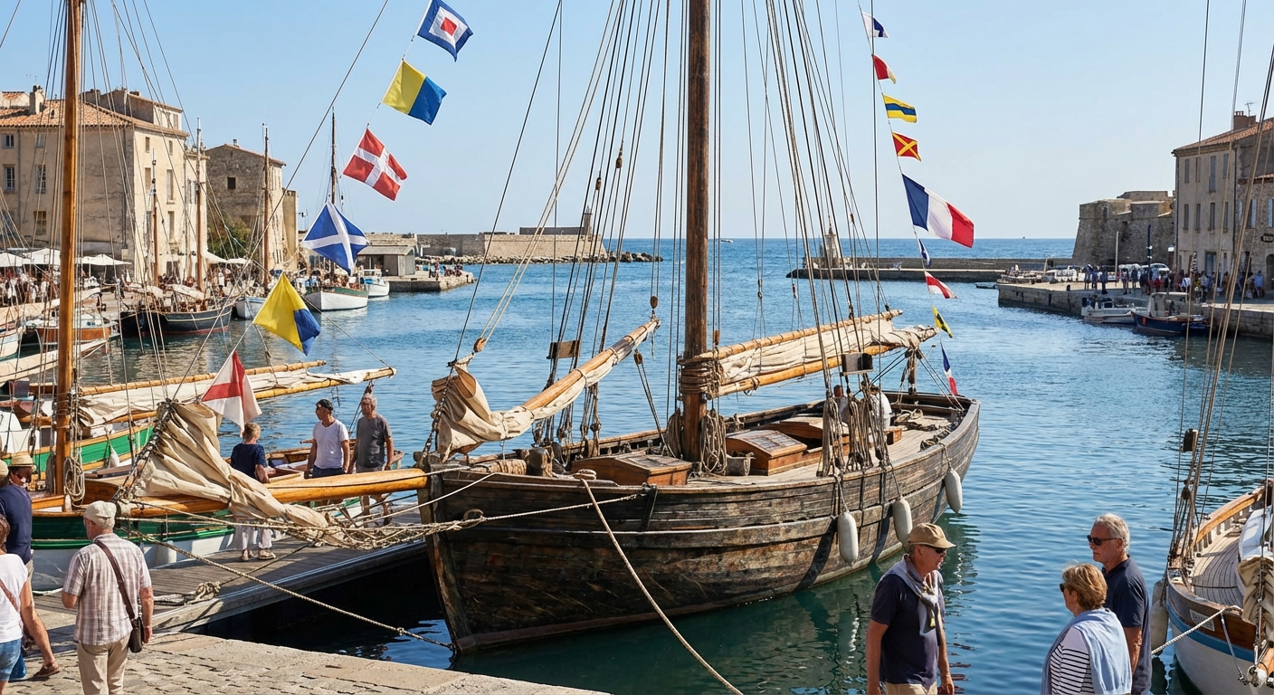 Le yacht patrimonial / réplique