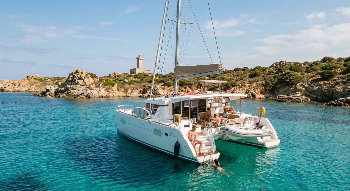 Le catamaran de croisière