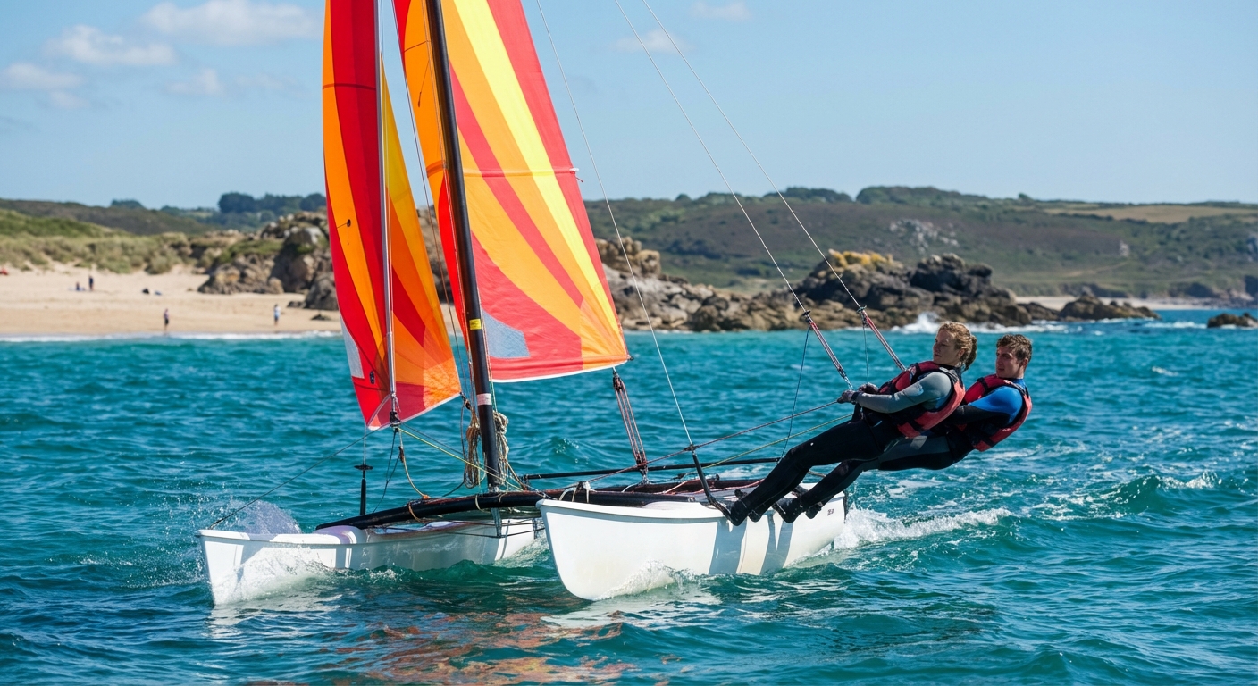 Le catamaran de sport