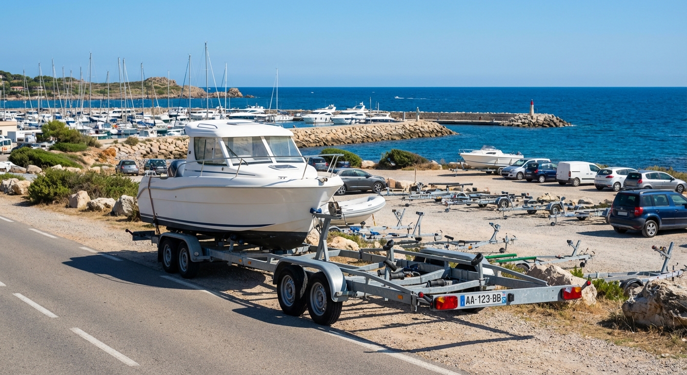 Remorque freinée (PTAC 750-2 000 kg)