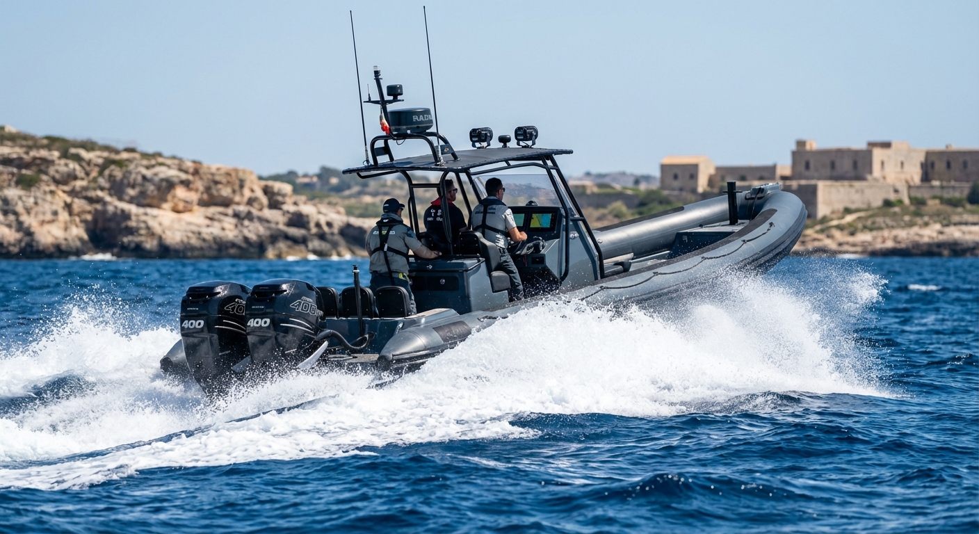 Le semi-rigide haute performance (7-9m)